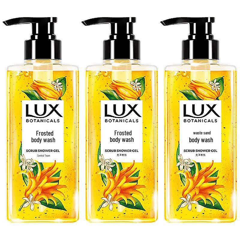 LUX Bergamot Botanical Exfoliating Shower Gel