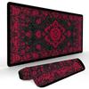 Red Aesthetic Persian Pattern Mouse Pad Desk Mat NonSlip Table Mats Office Mat Carpet Gaming Mats Tapis Souris Decorative Mat