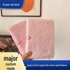 Cute Cartoon Plush Heart Notebook for Girls - Perfect Girly Gift