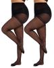 Women'S Plus Size Pantyhose To 150Kg 330Lbs Sheer Tights High Waist Not Fall Down Breathable Spring Summer Large Stockings 3Xl