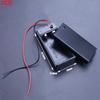 JCD 1pcs 9V Battery Holder Battery Box With Cover And ON/OFF Switch With Cable And DC Head 9V DIY Battery Storage Case
