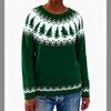 New European & American Women's Christmas Tree Jacquard Sweater