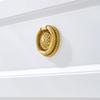 Retro Cabinet Door Knobs Furniture Hardware Wardrobe Drawer Pulls Retro Knob Brass Handle  Dresser