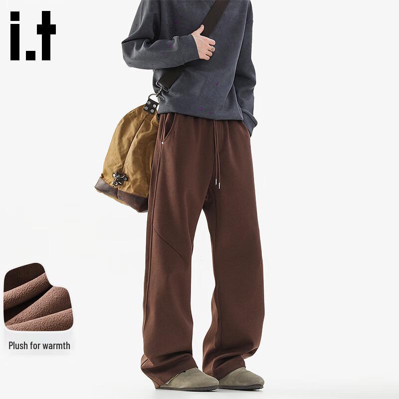 Fingercroxx Men's Curved Leg Casual Pants