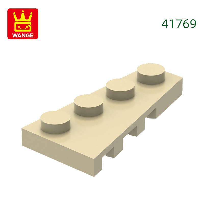 Non-Toxic 121Pcs/Lot 41769 2X4 Right Wedge-Shaped Building Block Moc Parts Compatible With Bricks Diy Children Toy Assembly Gift Box