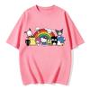 2026 new Summer Cute Sanrio TShirts Soft Cotton Short Sleeve Tees for Parents  Kids Breathable Casual Daily Outfit Tops
