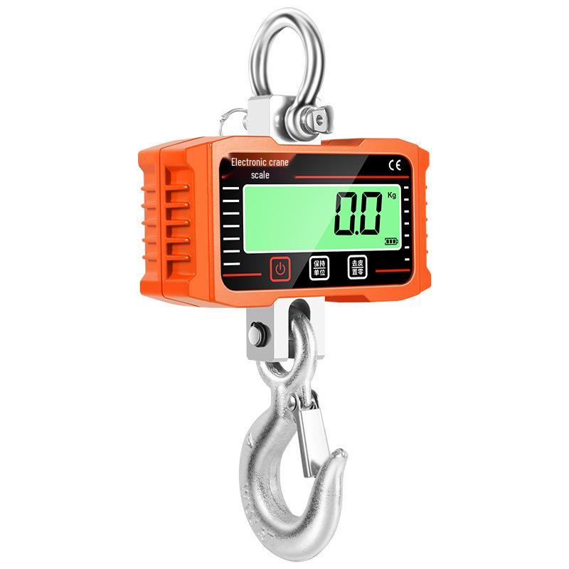 2T Industrial Electronic Hanging Scale with LCD Display and 2000KG Capacity