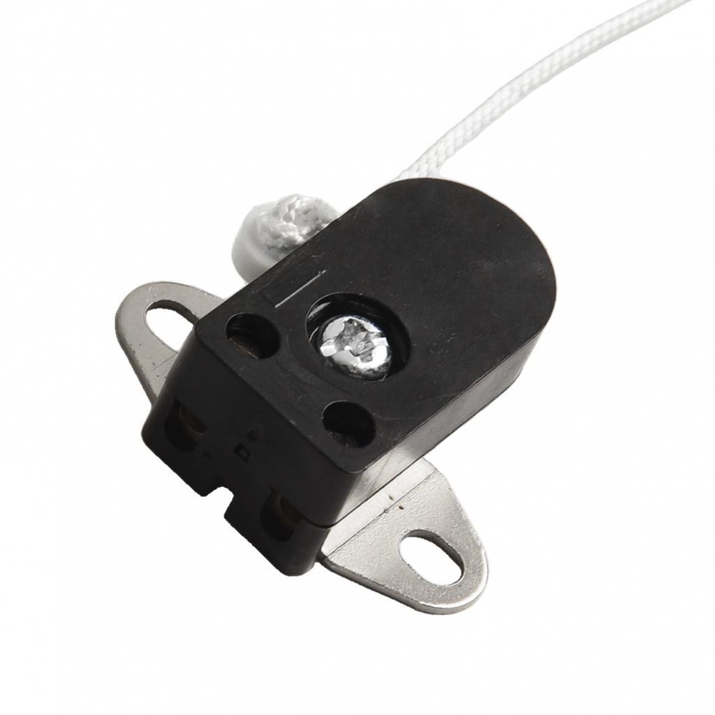 Cord Switch Pull Switch Furniture Lighting Control 2 Hole Plate 2A 250V Switch