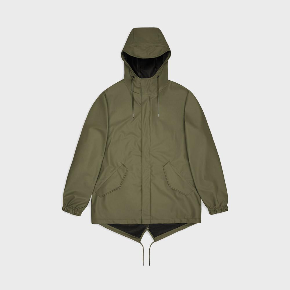 Rains Fishtail Jacket - Marsh