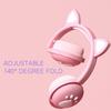 Bluetooth Headphones glowing cute LED Cat Ear Paw Girls Gift Kids Headset Wireless HIFI Stereo Bass 3.5mm Plug With Mic