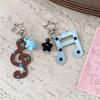Fun And Colorful Acrylic Keyring With Musical Notes For Gift Giving Music Symbol Keychain Pendant With Musical Note