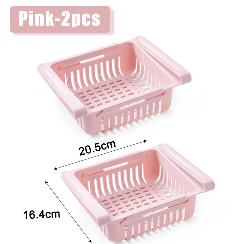 Fridge Organizer Storage Box Refrigerator Drawer Plastic Storage Container Shelf Fruit Egg Food Storage Box Kitchen Accessories