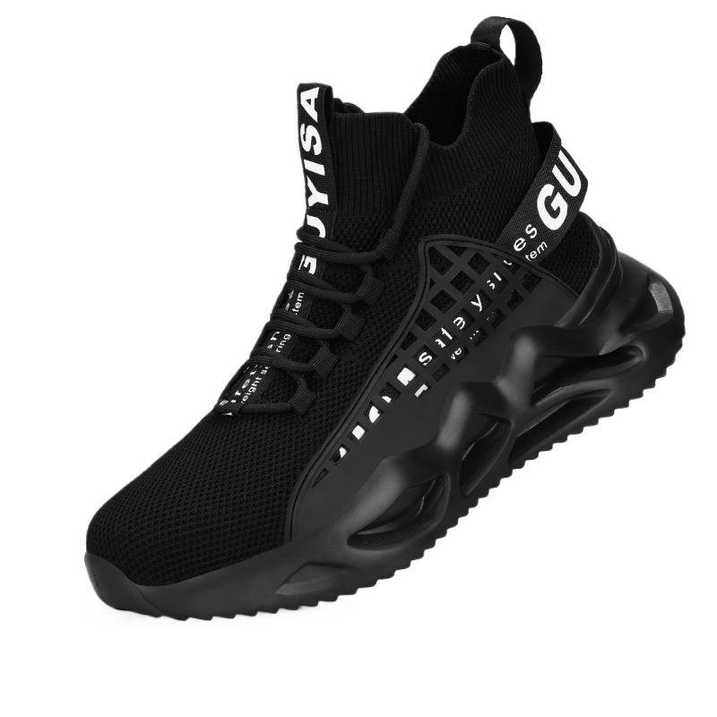 Anti-smashing and Anti-piercing Labor Insurance Shoes for Men, Lightweight, Comfortable and Wear-resistant Work Protective Safety Shoes
