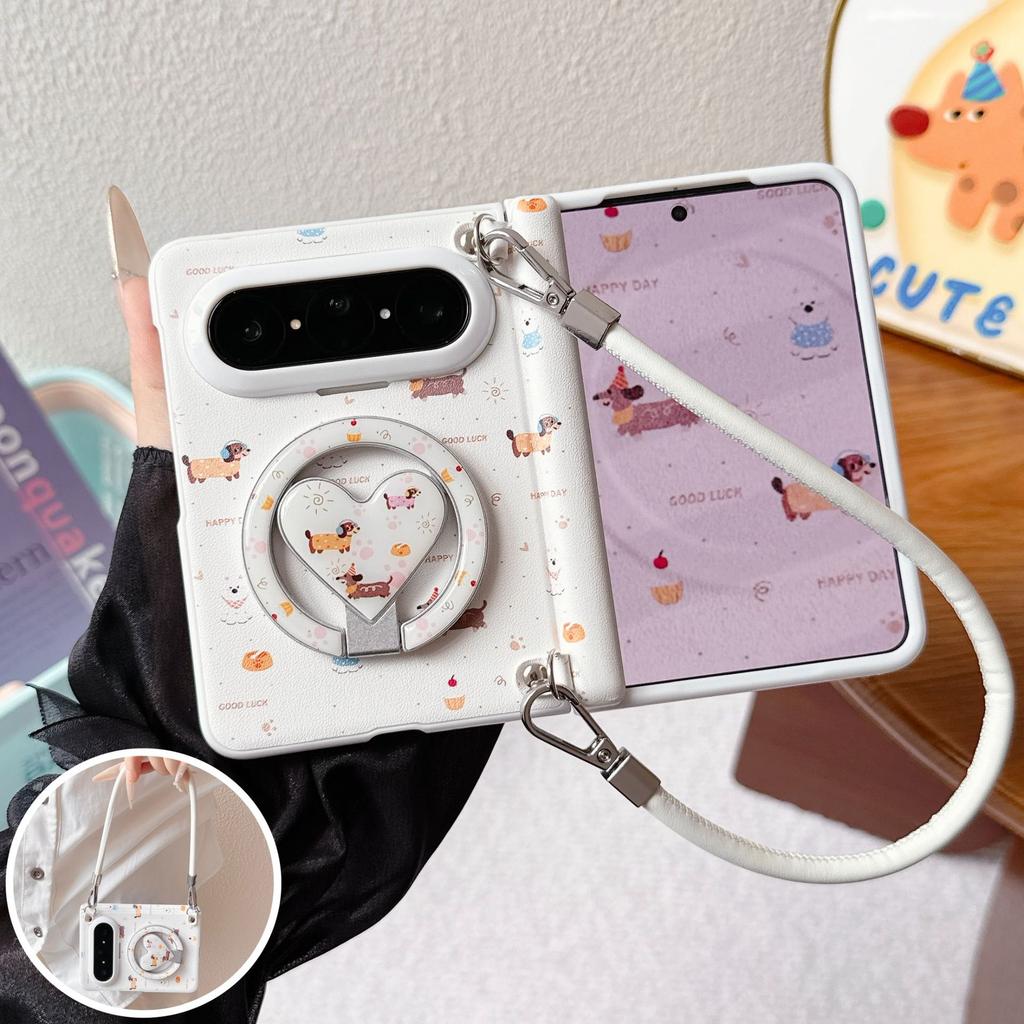 Applicable To Huawei Puraxmax Mobile Phone Case, Double Central Axis Magnetic Attraction Protection Xmax Collector's Edition with Bracket, Hand 