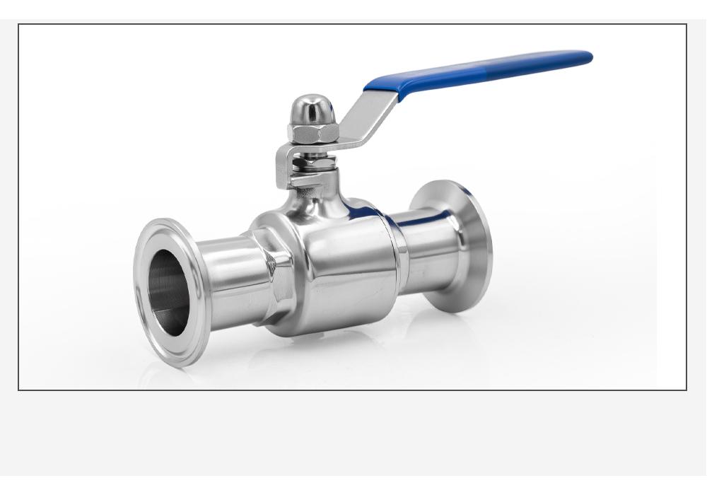 304/316 Stainless Steel Sanitary Quick Connect Ball Valve with Clamp