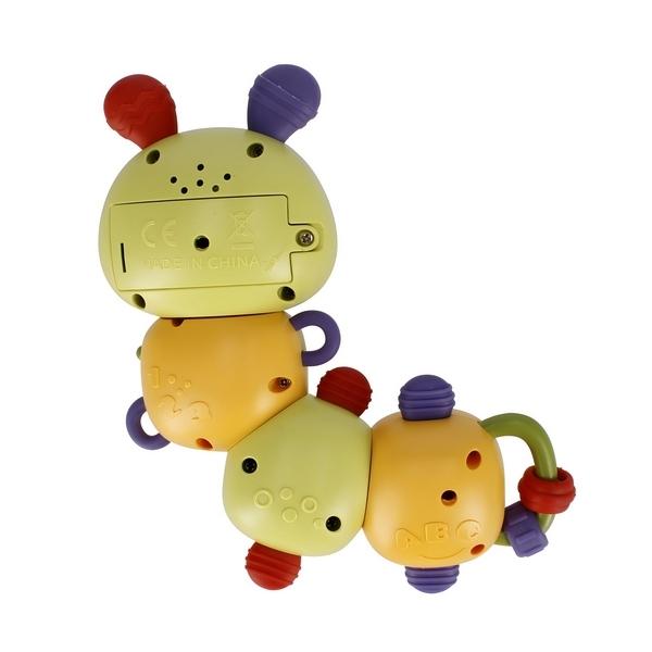 Interactive Musical Chenille Rattle Teether