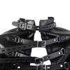 Adult Open Breast Arm Restraint Costume with Leather Binder Cupless Jacket for Women Role Play BDSM Body Bondage Sex Toys