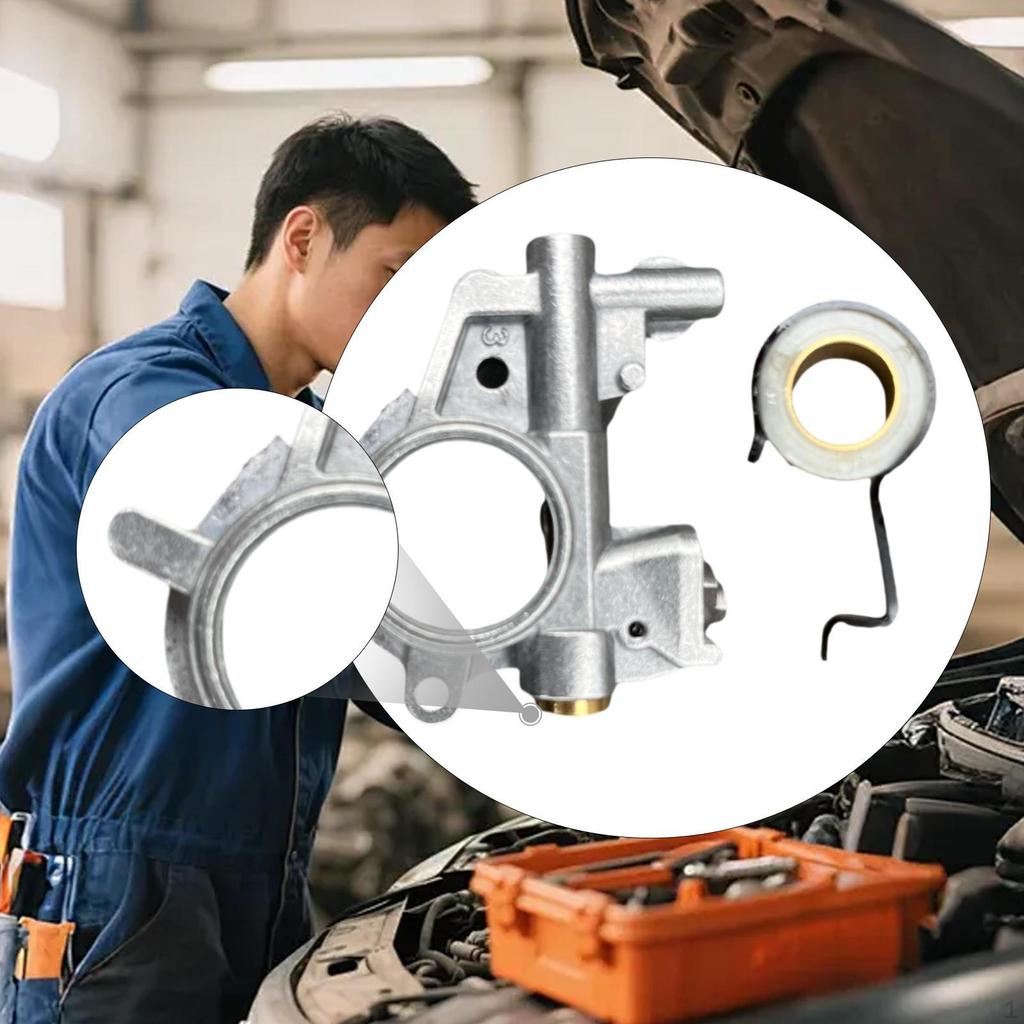 Oil Pump Professional Repair Metal Quick Installation for MS382