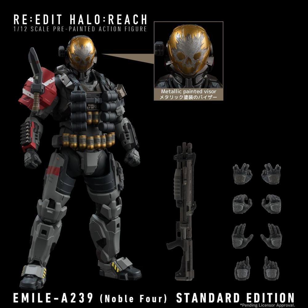 Halo 1 12 Re Edit Halo Reach Emile A239 Noble Four 