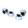 4PCS 2.72 Inch Trailer Hub Cap Trailer Axle Bearing Dust Cap Cup Grease Cover with 4 Rubber Plugs Replacement for Dexter EZ Lube 7000-8000 Lb Hub