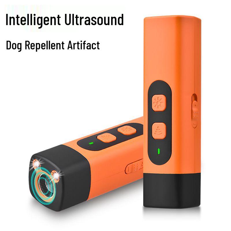 Dispositif Portatif Ultrasonique Haute Puissance Anti-Aboiements & Dressage de Chiens