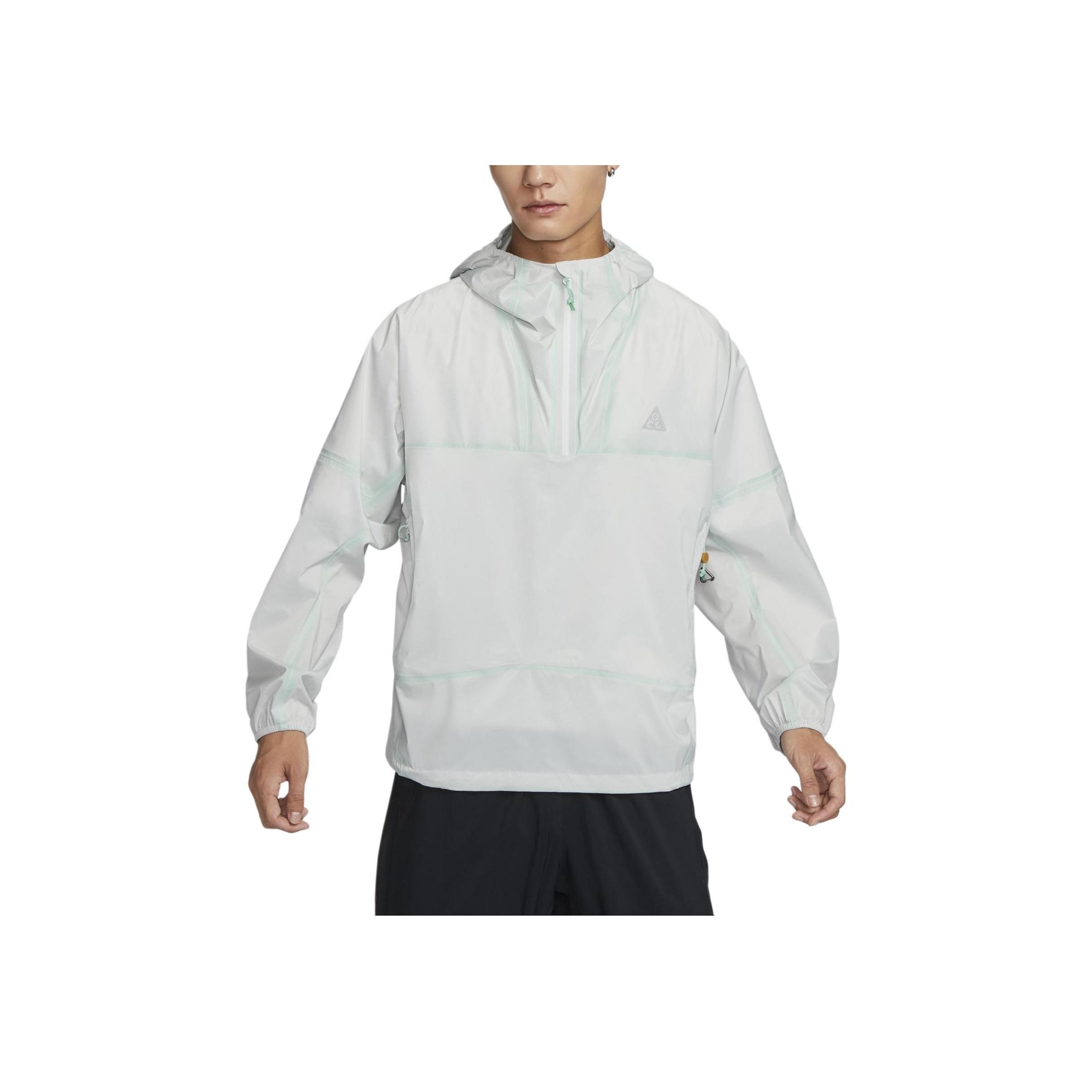 

Nike ACG Storm-FIT ADV мягкая удобная ветрозащитная водонепроницаемая куртка с капюшоном и длинным рукавом мужские куртки Dust-Particle FQ3063-025 L