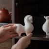 Little Tang Horse Ceramic Tea Pet Ornament - Zodiac Personality Tea Set Accessory for Decoration