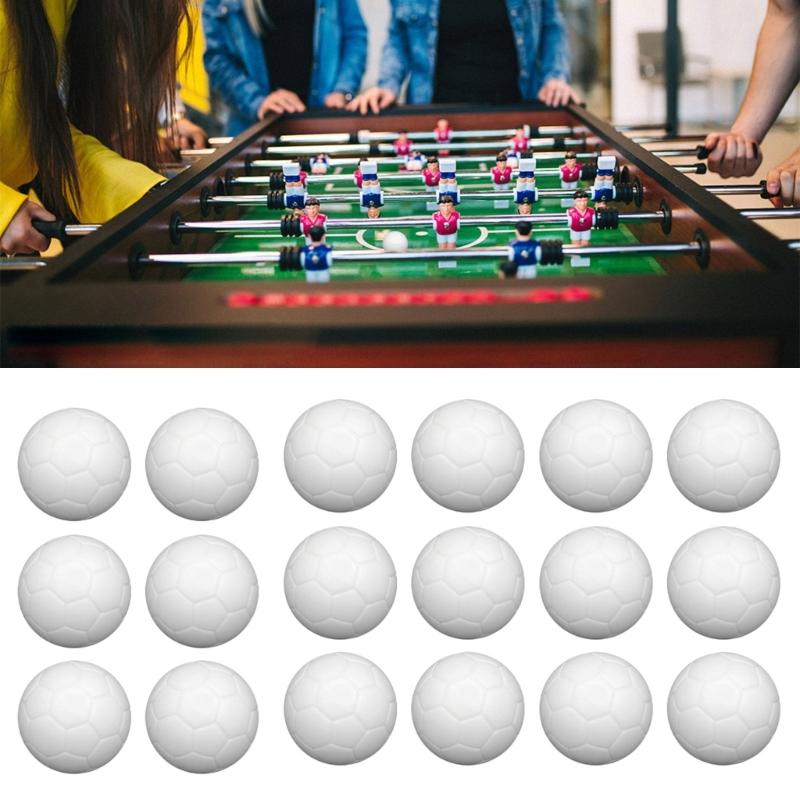 Table Football Ball, 36mm Tabletop Game Soccer Ball, Table Soccer Foosballs Replacement Ball, Mini Football Set