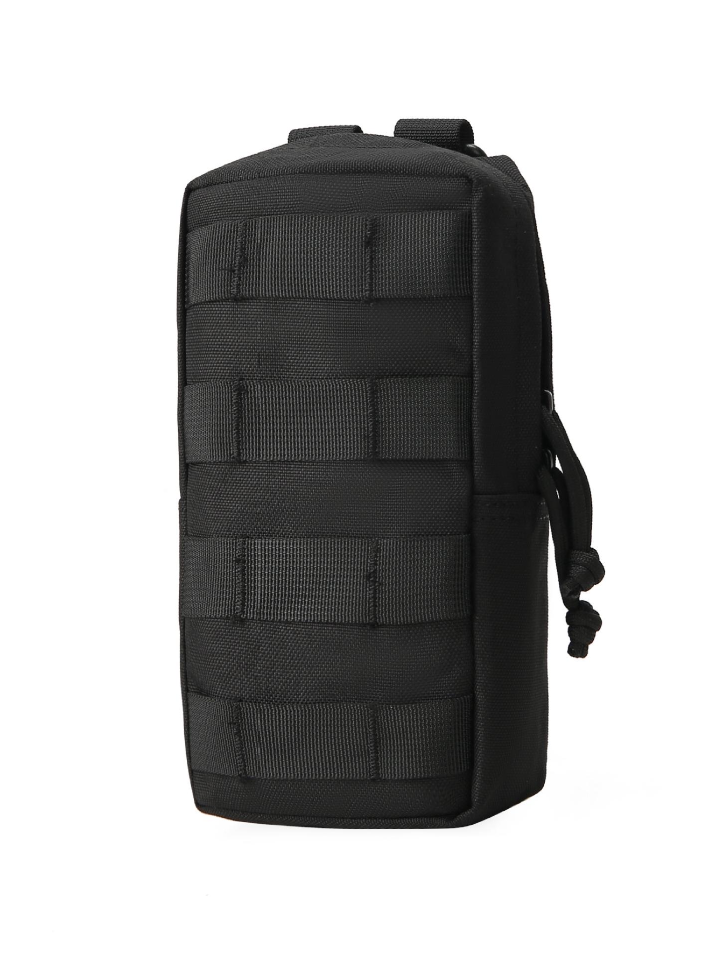 

1000D Outdoor Waist Bag for Tools and Accessories - Molle Hanging and Mobile Storage Under 20L чорний