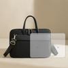 New Casual and Fashionable Commuting Handbag Solid Color Business Briefcase