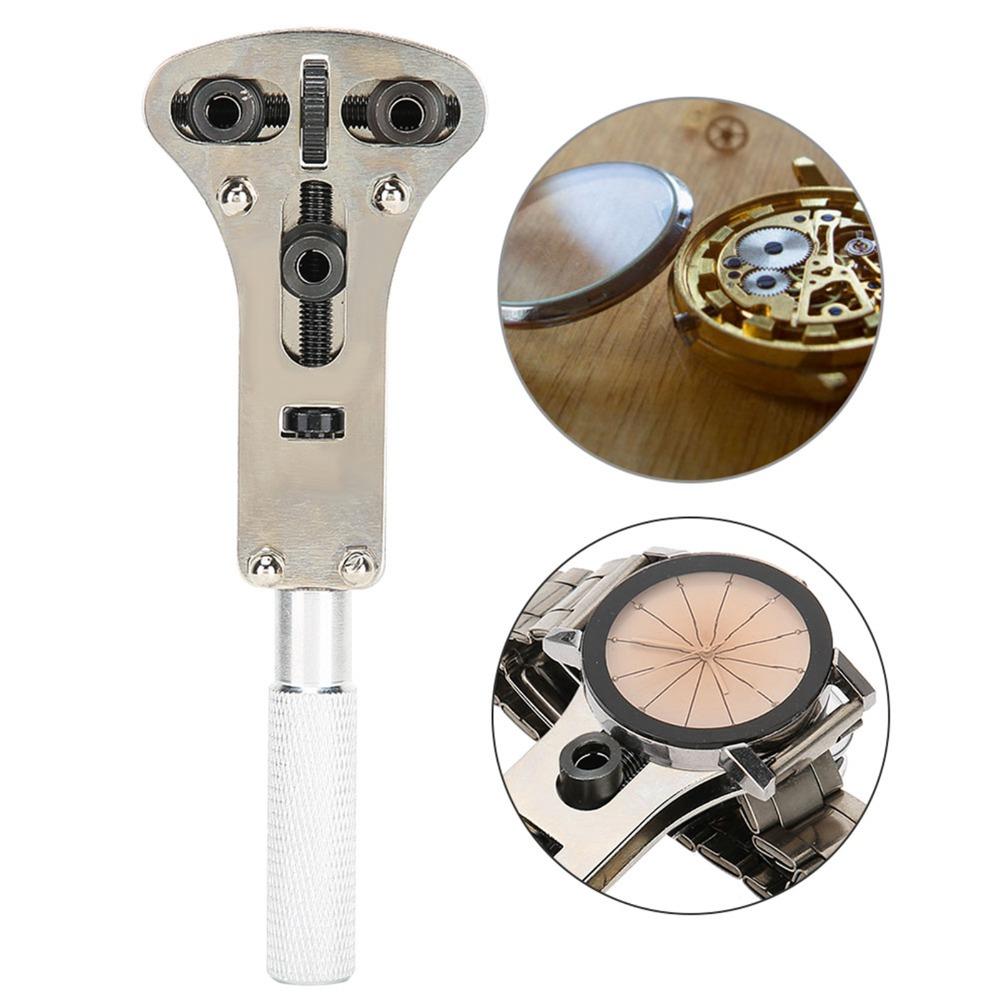 Adjustable Screw Watch Back Case Opener Back Case Remover  Change Battery Yourself