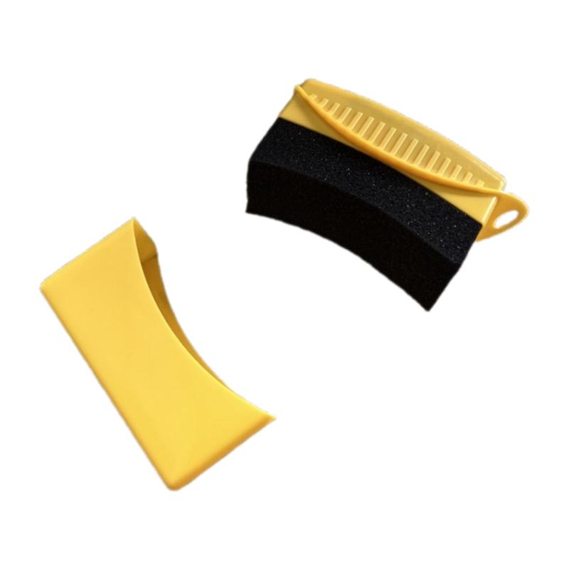 Tire Dressing Applicator Pads Gloss Color Polishing Sponge Wax