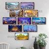 [SQ-DGLZ] Asia City 15x30cm Plate Metal Sign Vintage Plaque Tin Sign Wall Decor For Bar Country Painting Travel Poster