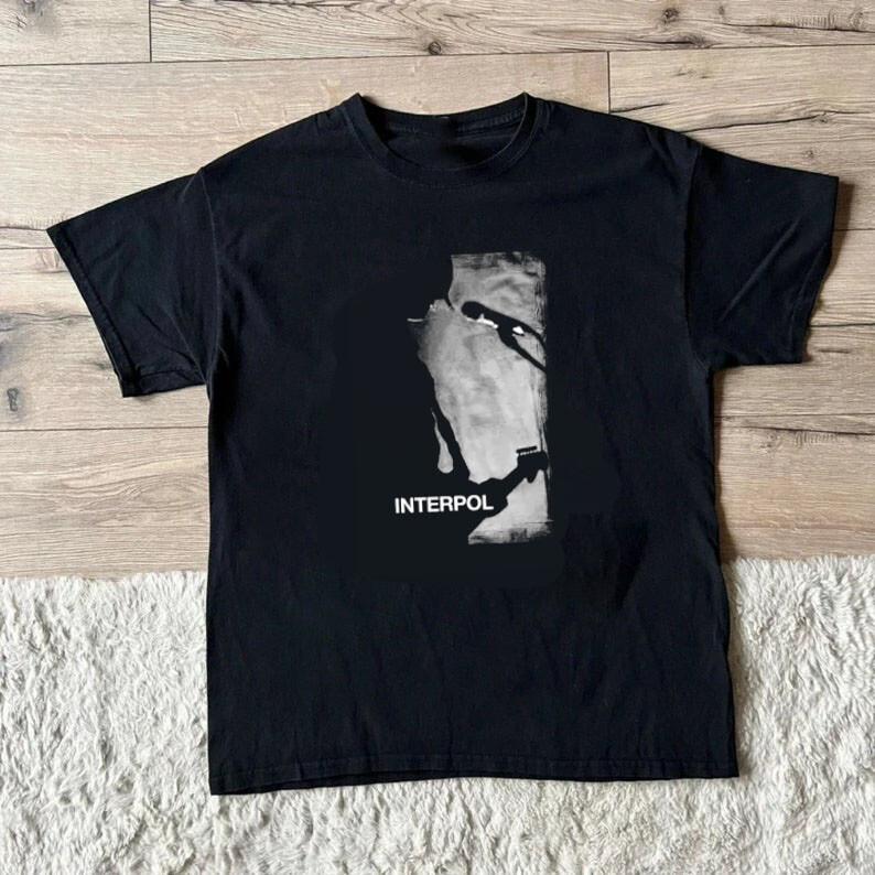 

HOT Interpol black shirt brand new cotton t-shirt gift for fan Unisex T-Shirt XXL