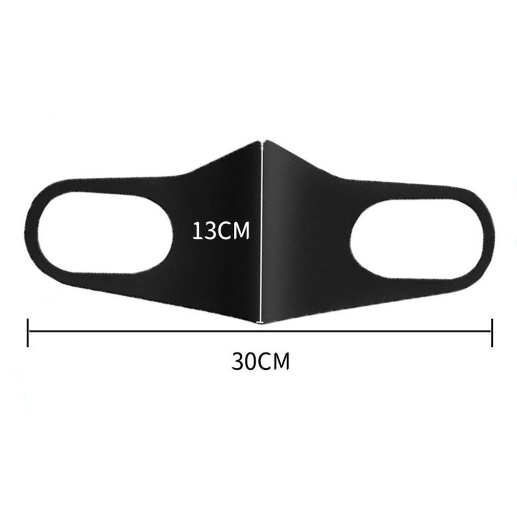 Nikitas 1PC Fashion Print Adult Men And Women Protective Ice Silk Mask