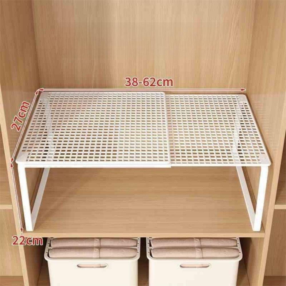 Stackable Wardrobe Divider Board Layered Partition Clothing Storage Rack Cabinet Organizer  Kitchen