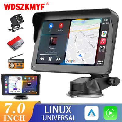 Universal 7Inch Car Radio Multimedia Video Player Wireless Carplay Android Auto GPS Navigation BT5.0 Touch Screen Car Accessory