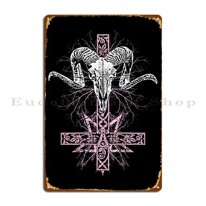 Gothic Macabre Shopj Metal Sign Retro Kitchen Classic Wall Decor Customized Tin Sign Poster