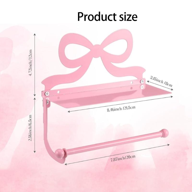 Elegant Iron Toilet Paper Roll Holder Butterfly Decorative Metal Tissue Holder Toilet Paper Stand For Home And Hotel