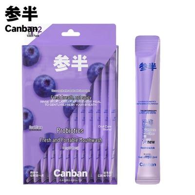 Canban Probiotic Fresh Breath Mouthwash Strips