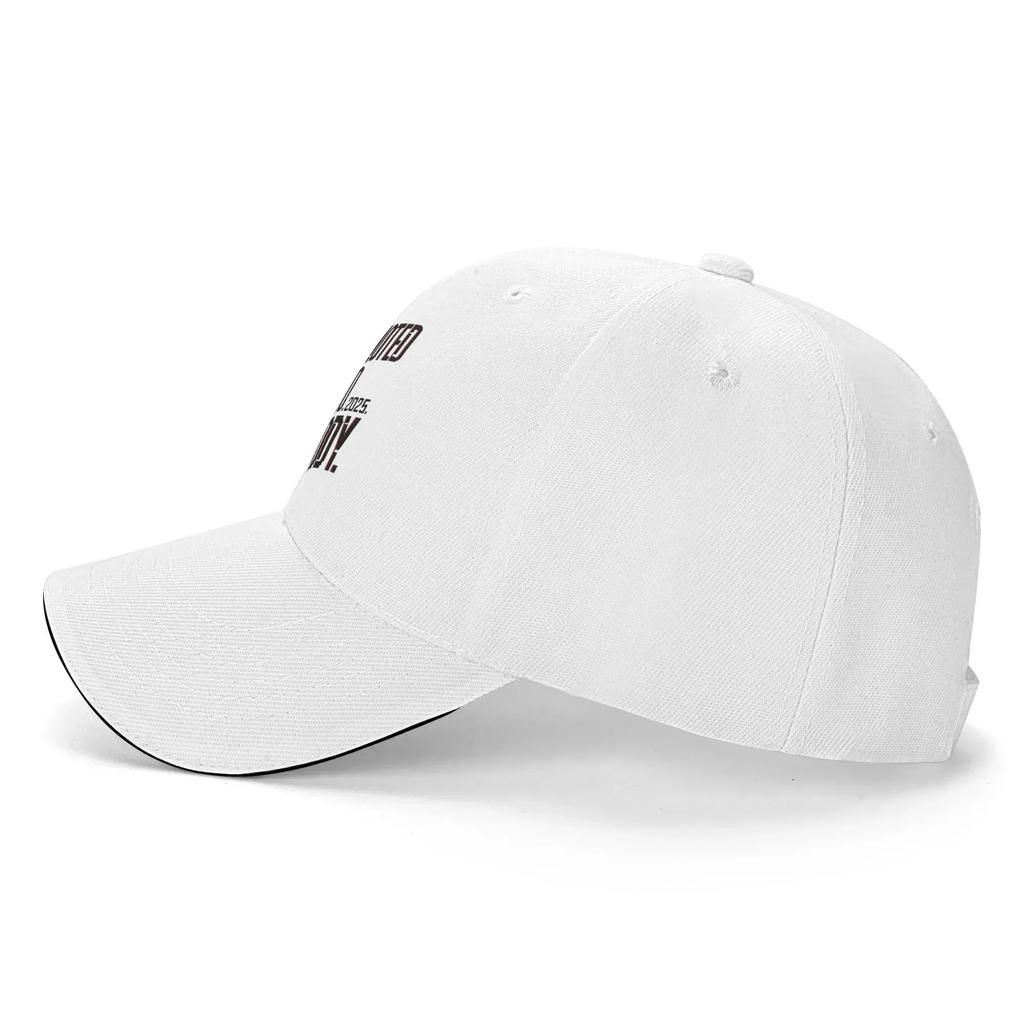 Promoted to Daddy 2025 Fathers Day Sun Baseball Cap Summer Men Adult  Custom Logo Hip Hop Hats High Quality Caps