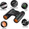 30x60 Waterproof Binoculars - Mini, Portable & Collapsible for Kids and Adults, Ideal for Bird Watching & Outdoor Hunting