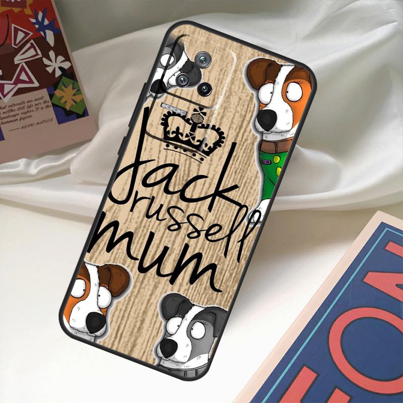 Dog Jack Russell Terrier Funda For POCO M6 Pro X3 X4 X5 X6 M5s F3 F5 Xiaomi 13T Pro 12T 11T 12 13 Lite 14 Ultra Case