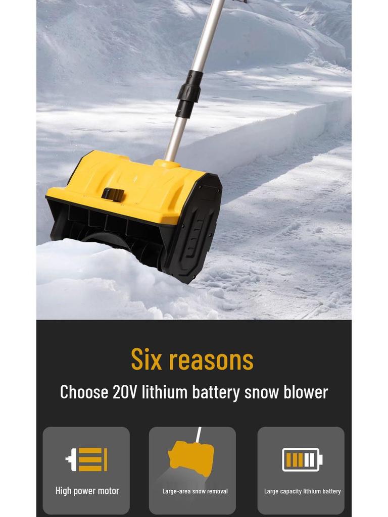 Compact High-Power Foldable Snow Shovel for Home & School Use