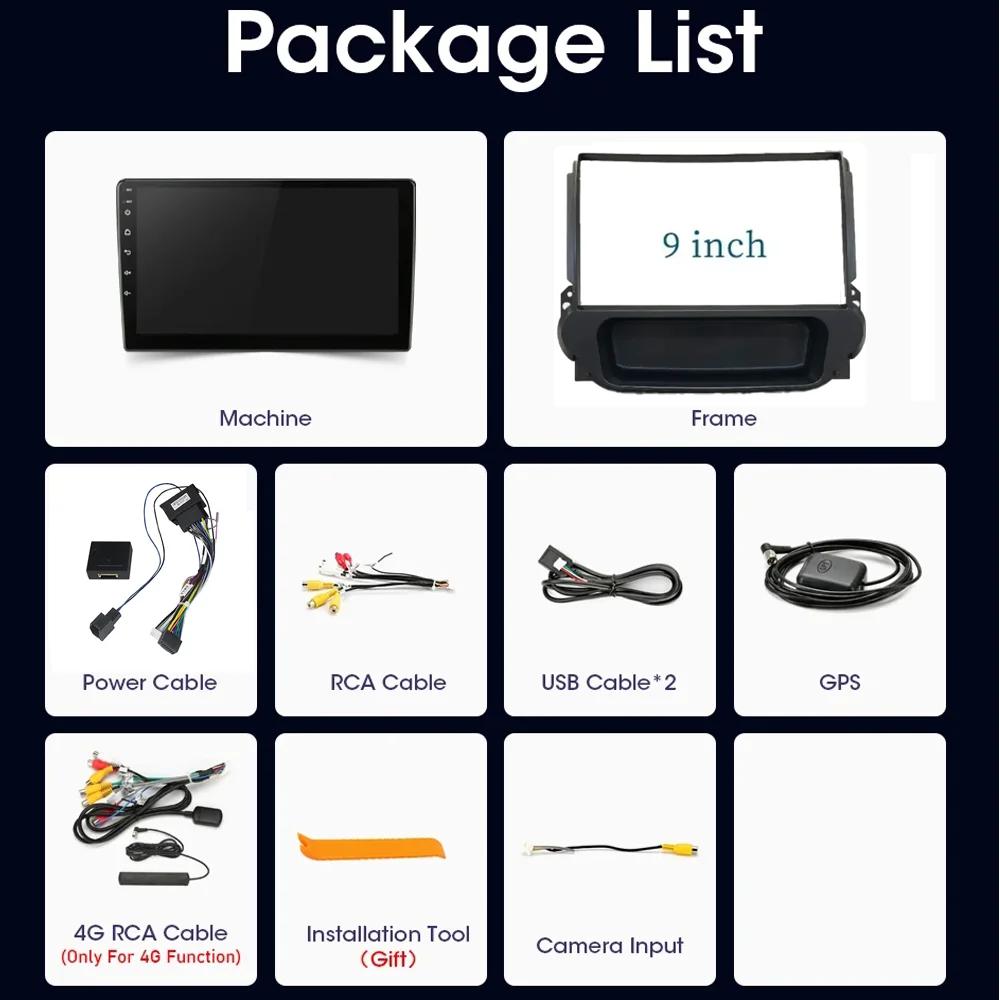 For Chevrolet Malibu 2012-2015 Car Radio Auto Stereo GPS Navigation BT WIFI Carplay Multimedia Video Player Android 12 Head Unit