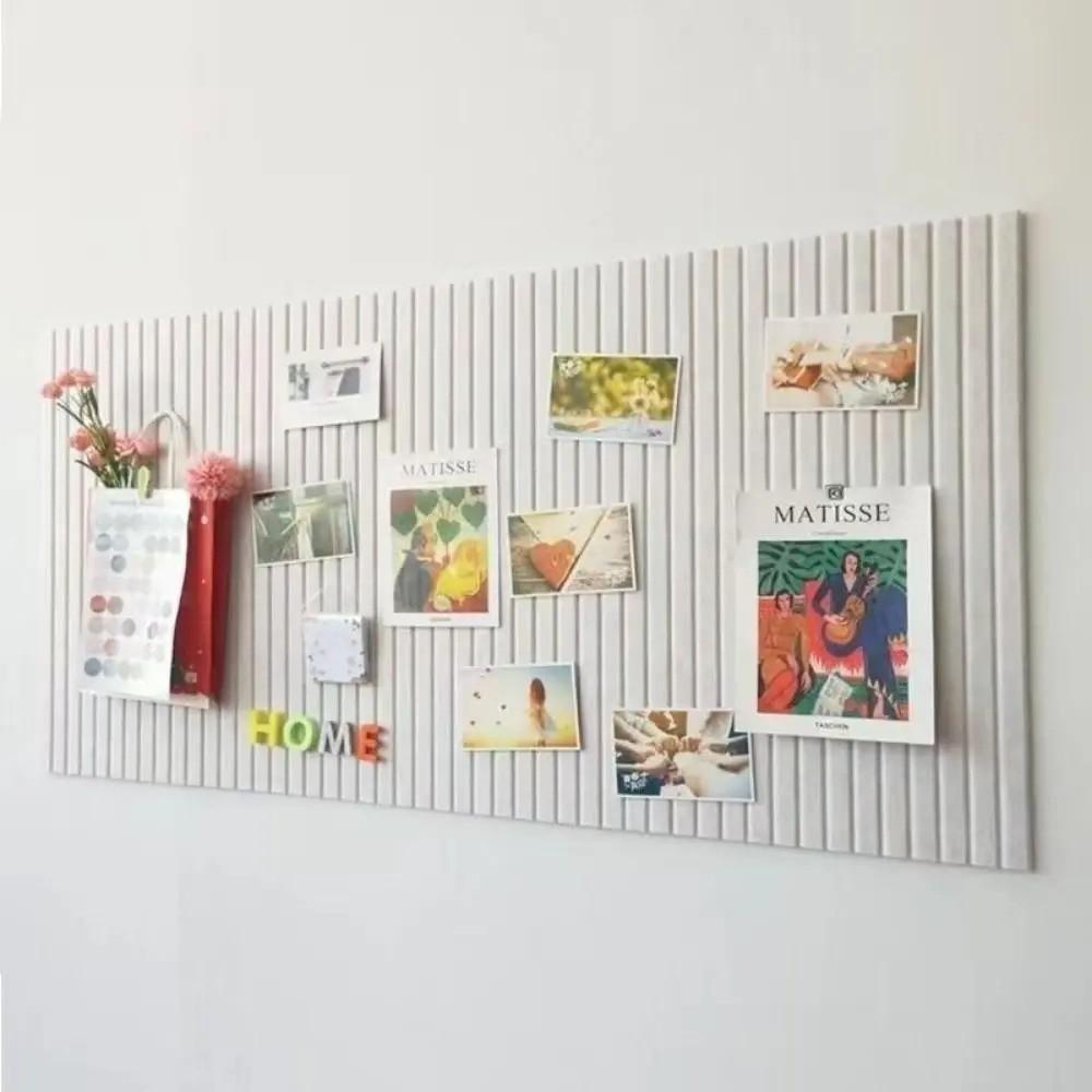 Lightweight DIY Felt Wall Stickers Self-Adhesive 40x60cm Photo Display Board No Drill Felt Bulletin Board Gallery Wall