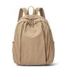Solid Color Large Capacity Backpack Women's Travel Backpack