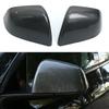 For Tesla Model 3 Highland 2025 Rear View Mirror Cover Carbon Fiber ABS Decorative Shell Exterior Accessories Side Door Rearview