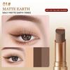 Paleta de Sombras de Ojos Tricolor OCHEAL: Lápiz de Sombra de Ojos Iluminador Mate, con Purpurina y Perlado para Estilos Europeos y Americanos.
