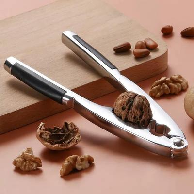 17cm Valnötskrossare Zinklegering Nötkrossverktyg Ergonomisk Design Nötöppnare Skaldjur Pekannöt Kastanj Flasköppnare Köksverktyg